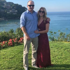 Vici Embroidered Floral Maxi